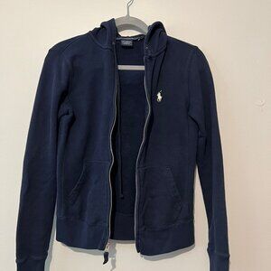 Ralph Lauren Navy Blue zip up